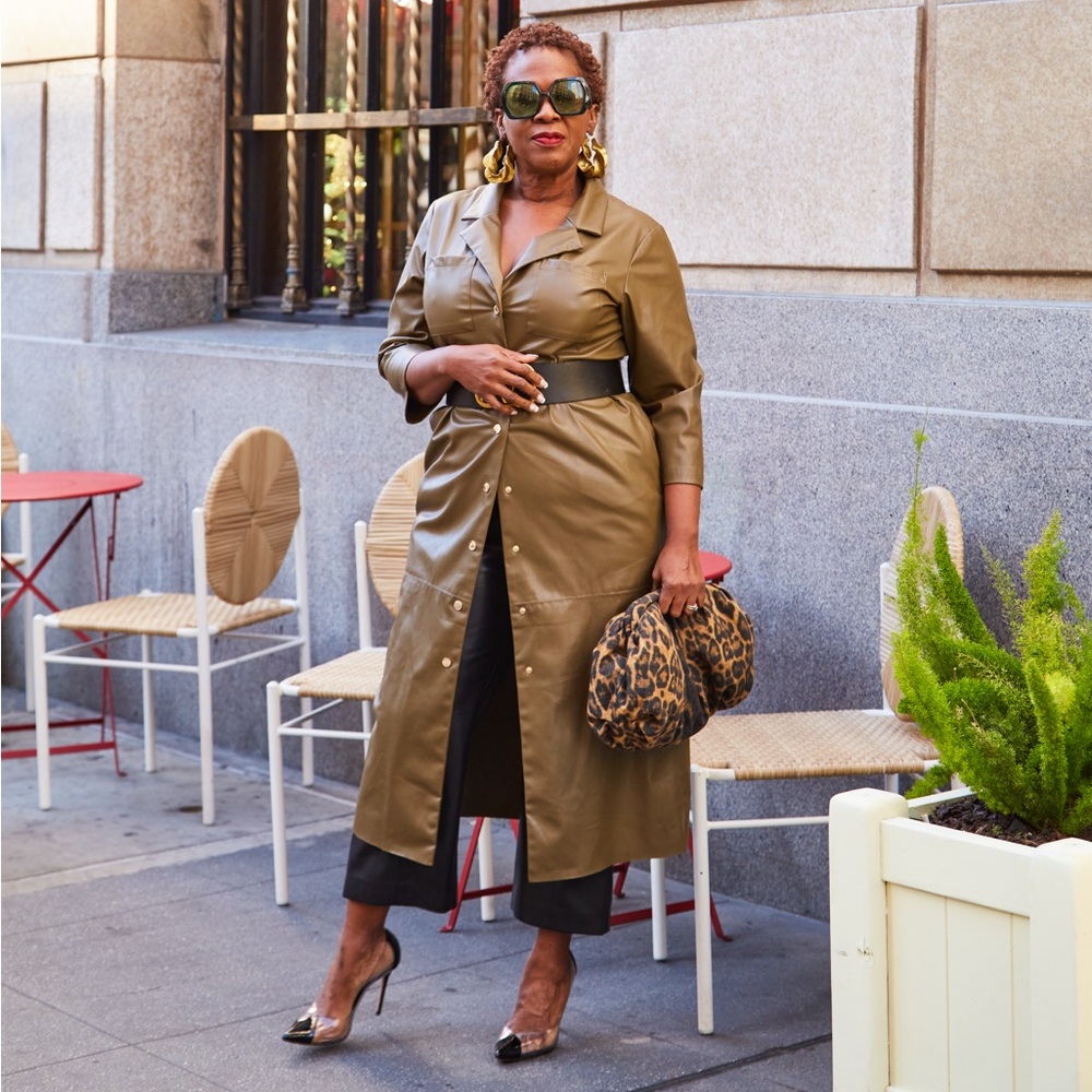 Zara vegan leather dress, Size XXL